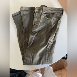 Men’s size 32x32 express green pants